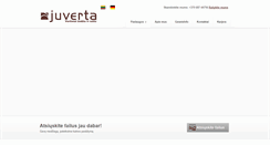 Desktop Screenshot of juverta.lt